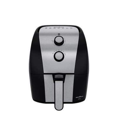 Fritadeira Elétrica Britânia BFR51 Gold 5,5L 1500W Air Flow Preto com Inox / 220V