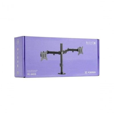 Suporte Articulado Para Dois Monitores Fortrek Fk 445s 17"-32"