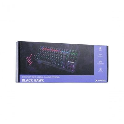 Teclado Gamer Mecânico Fortrek Black Hawk Compact Rainbow
