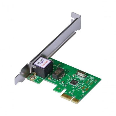 Placa De Rede 10-100-1000 Pci-e Prv1000e Com Suporte Low Profile