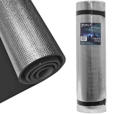 Tapete Isolante Térmico Aluminizado Solteiro Em Eva 1,80 × 50 × 0,8 Cm Zelt
