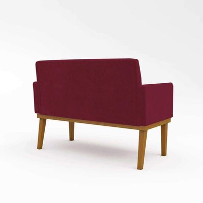 Namoradeira Base Reforçada Sala Elegante marsala