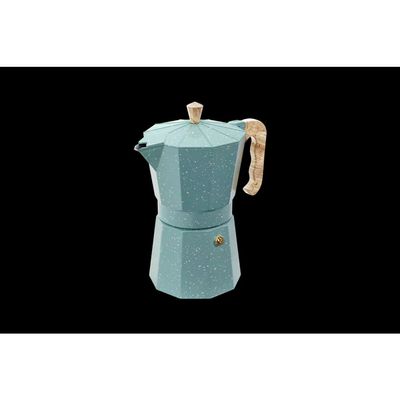 Cafeteira Italiana Verona 300ml Cabo Soft-Touch Brinox Verde
