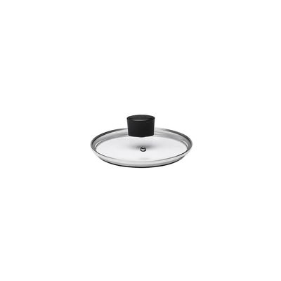 Tampa de Vidro Brinox Garlic Dolce 28cm Vidro Temperado Pomel Baquelite Transparente
