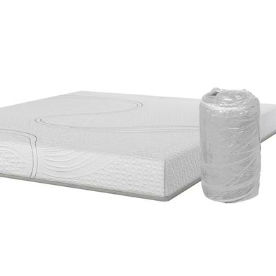 Colchão Viena Queen Size 20x158x198cm Viscoelástico D40+D33 Enrolado a Vácuo Bartira Branco