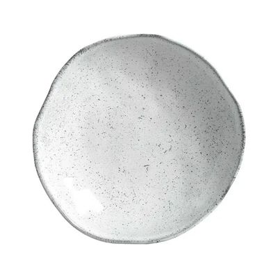 Conjunto de Pratos Fundos Orgânico Echo 600ml 6 Peças Porto Brasil Branco
