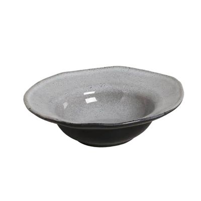 Conjunto de Pratos de Sobremesa Porto Brasil Orgânico Dust Preto 250ml - 4 Peças n/a