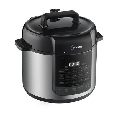 Panela De Pressão Elétrica Midea Nutripro Inox 5L PP5MS1 110V