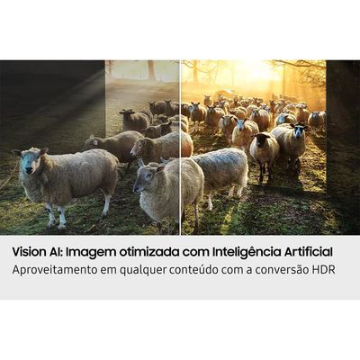 Smart TV 65 Polegadas 4K QN65S85FAGXZD OLED Vision AI 120Hz Samsung Preto / Bivolt