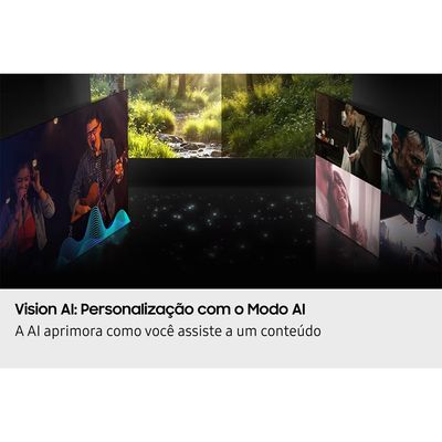 Smart TV 65 Polegadas 4K QN65S85FAGXZD OLED Vision AI 120Hz Samsung Preto / Bivolt