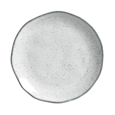 Conjunto de Pratos de Sobremesa Orgânico Echo 06 Peças Porto Brasil Branco