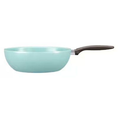 Panela Wok Brinox Suprema Ceramic Life Antiaderente 4,1L 28cm Verde Verde
