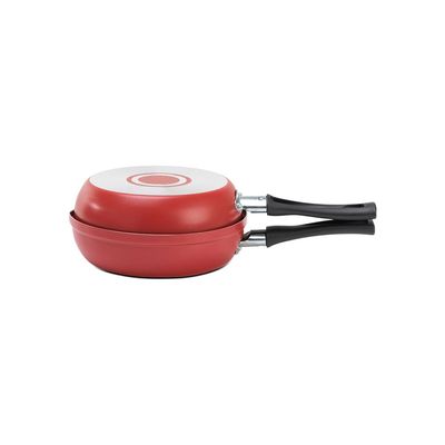 Omeleteira Ruby Antiaderente Pro-flon 330ml 16cm Brinox Vermelho Rubi