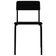 Kit 02 Cadeiras Estofada Para Sala De Jantar Sense Preto C01 Linho Preto - Lyam Decor