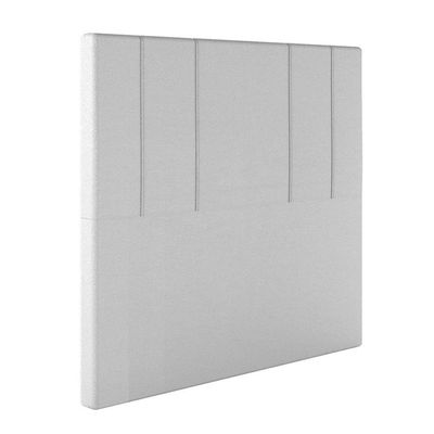 Cabeceira Estofada Casal 140 Cm Rubi Corino Cor: Branco