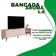 Rack Aruma Com 3 Portas E Cantos Arredondados Off White