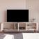 Rack Aruma Com 3 Portas E Cantos Arredondados Off White