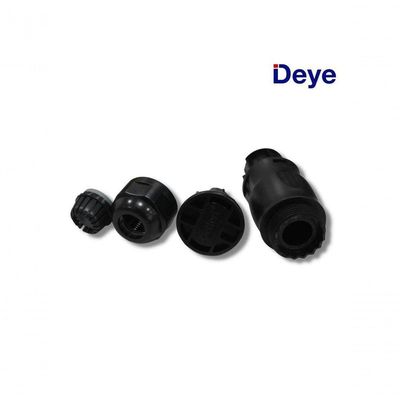 Conector Deye Femea E Endcap Para Micro Inversor Deye