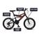 Bicicleta Gps Aro 20 Dupla Suspensão 21 Marchas Colli Preto