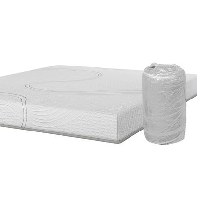 Colchão Queen Size Volare 17x158x198cm D33 Espuma Malha Bartira Branco