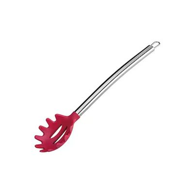 Pegador para Massas Euro em Silicone Vermelho