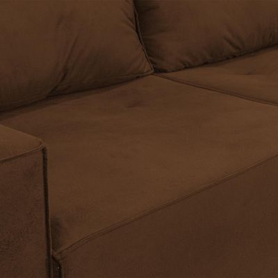 Sofá 1,80 Moderno 2 Lugares Confortável Onix Cobre