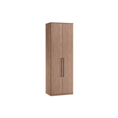 Armário Modulado Toledo 2 Portas 2 Prateleiras 3 Gavetas 240x80cm Santos Andira Marrom