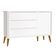 Cômoda Sapateira Théo New Branco Fosco Com Natural - Reller
