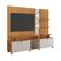 Home Belfast Frisado Painel Para Tvs Até 55'' 4 Portas Jequitiba-off White Perolizado