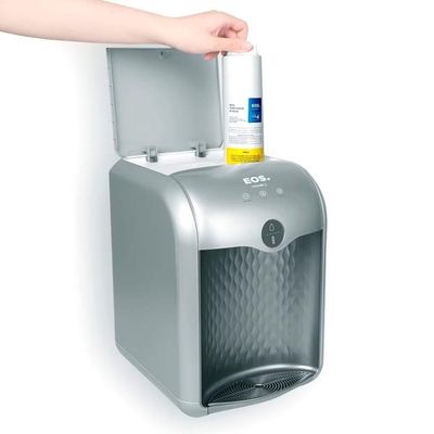 Bebedouro Purificador De água Eletrônico 3 Temperaturas Mineralle Epe01s Prata Bivolt - Eos Bivolt