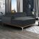Sofá 5 Lugares Com Chaise Molino 300cm Veludo Cinza C-317