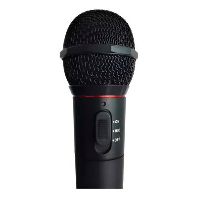 Microfone Wireless de Longo Alcance – Ideal para Festas, Cerimônias e Apresentações | Receptor Karaokê Reunião