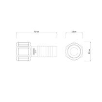 Adaptador com Rosca Interna 3/4 polegada Tramontina para Mangueiras