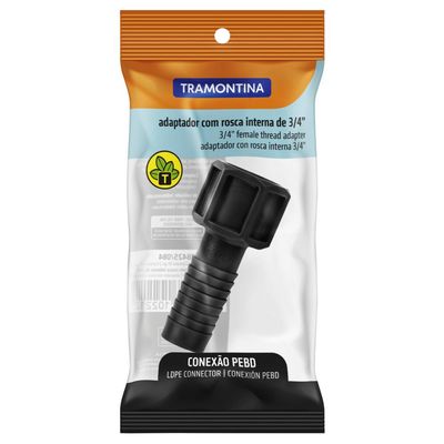 Adaptador com Rosca Interna 3/4 polegada Tramontina para Mangueiras