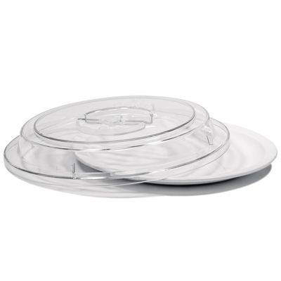 Cloche Elegance 27,5cm Natural em Policarbonato