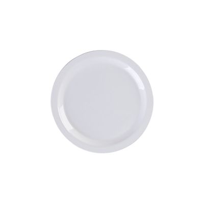 Prato Elegance de Sobremesa 19cm Branco em Polipropileno