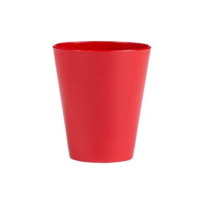 Copo Fresc Redondo 350ml Vermelho em Polipropileno
