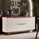 Buffet 2 Portas Flow Off White Com Freijo