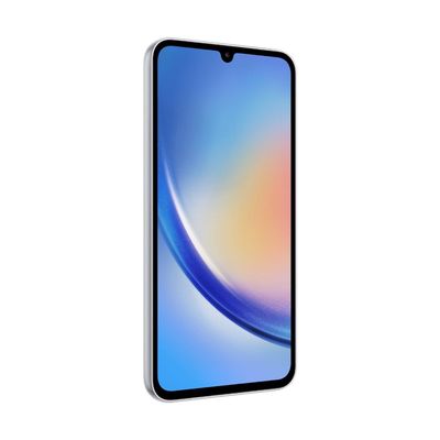 Smartphone Samsung Galaxy A34 128GB Dual Chip 5G Tela de 6.6" Câmera Tripla 48MP+8MP+5MP Prata Prata
