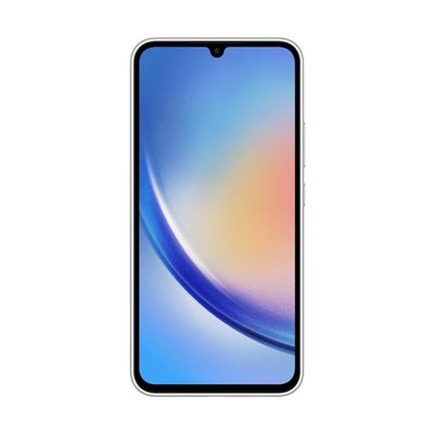 Smartphone Samsung Galaxy A34 128GB Dual Chip 5G Tela de 6.6" Câmera Tripla 48MP+8MP+5MP Prata Prata