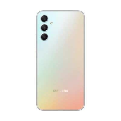 Smartphone Samsung Galaxy A34 128GB Dual Chip 5G Tela de 6.6" Câmera Tripla 48MP+8MP+5MP Prata Prata