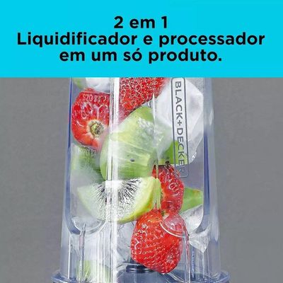 Liquidificador E Processador Pessoal Freestyle Em Inox 110V