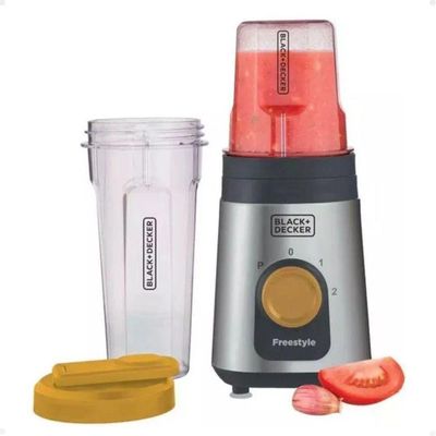 Liquidificador E Processador Pessoal Freestyle Em Inox 110V