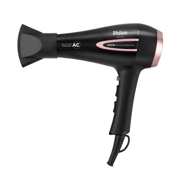 Secador de Cabelo com Íons Tourmaline 2100W Philco PSA3250 127V