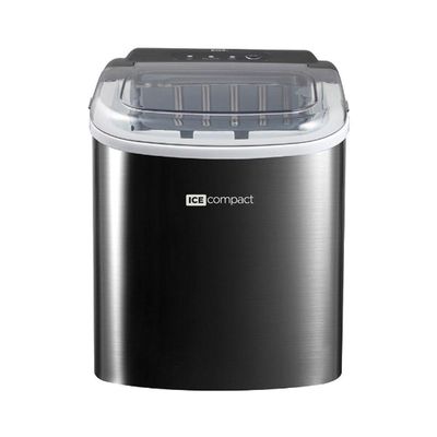 Máquina De Gelo 12kg EOS Ice Compact Inox All Black EMG06P 220V