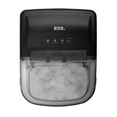 Máquina De Gelo 12kg EOS Ice Compact Inox All Black EMG06P 220V