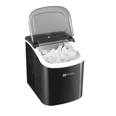 Máquina De Gelo 12kg EOS Ice Compact Inox All Black EMG06P 220V