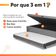 Cama Bibox Baú Com Colchão City Solteiro E Cama Auxiliar Conjugada 88x188x69cm Bela Cinza/branco