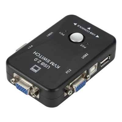 Chaveador Kvm Switch 2 Portas - 2 Cpu Na Mesma Estação/Monitor