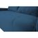Sofá Cama Para Sala De Estar Amora New Veludo Matrix - Azul Azul